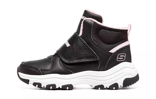 Кроссовки Skechers I-Conik Kids Lifestyle Shoes GS High-top Black/powder