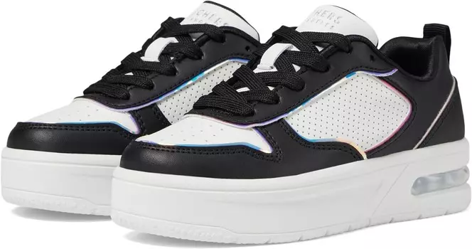 Кроссовки SKECHERS KIDS Court Hi-Air 310211L, цвет Black/White