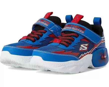 Кроссовки SKECHERS KIDS Creature-Crawlers 402120L, цвет Blue/Red