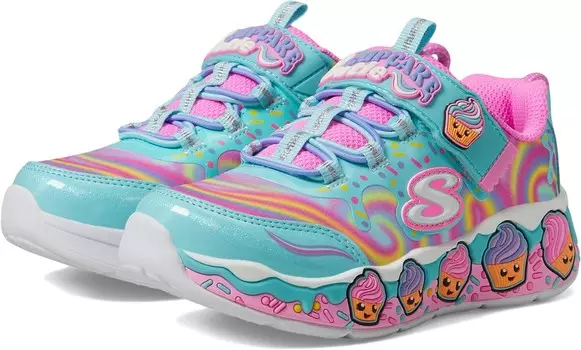 Кроссовки SKECHERS KIDS Cupcake Cutie, цвет Turquoise/Multi