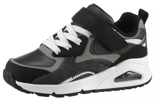 Кроссовки Skechers Kids, цвет Grey/Anthracite/Black