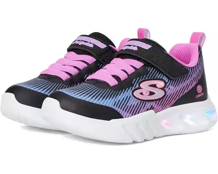 Кроссовки SKECHERS KIDS Flicker Flash - Light Takeover 303704L, черный/мульти