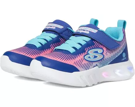 Кроссовки SKECHERS KIDS Flicker Flash - Light Takeover 303704L, цвет Navy/Multi