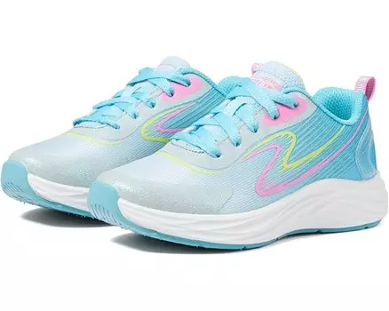 Кроссовки SKECHERS KIDS Go-Run Accelerate 303921L, цвет Light Blue/Multi