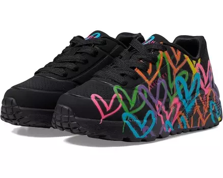 Кроссовки SKECHERS KIDS James Goldcrown-Uno Lite - Spread The Love, черный/мульти