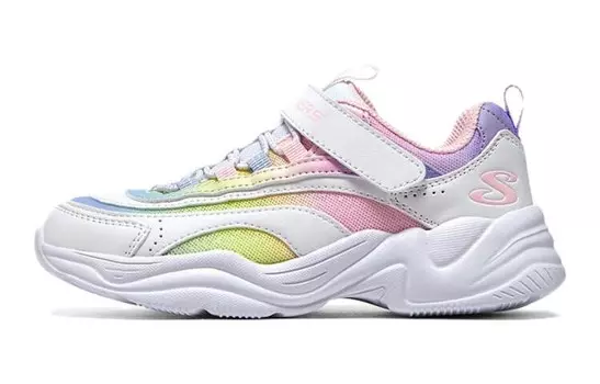 Кроссовки Skechers Kids Lifestyle Shoes GS Low-top White/Pink, розовый