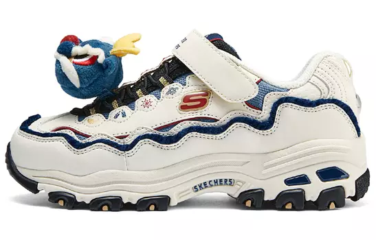 Кроссовки Skechers Kids Lifestyle Shoes GS Low-top White/Blue, белый/синий