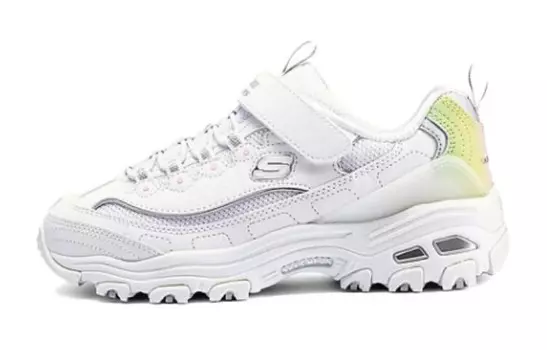 Кроссовки Skechers Kids Lifestyle Shoes GS Low-top White/Multicolor, белый/мультиколор