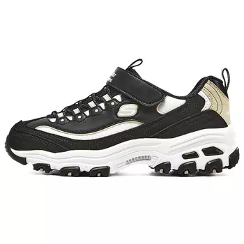 Кроссовки Skechers Kids Lifestyle Shoes GS Low-top Black/White/Gold
