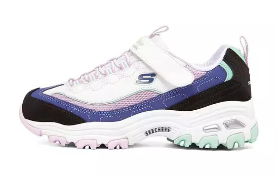 Кроссовки Skechers Kids Lifestyle Shoes GS Low-top White/Blue/Pink