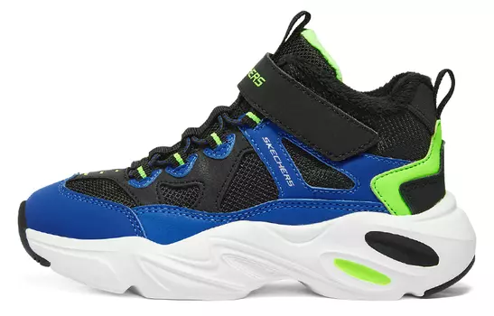 Кроссовки Skechers Kids Lifestyle Shoes GS Low-top Blue/Black, синий
