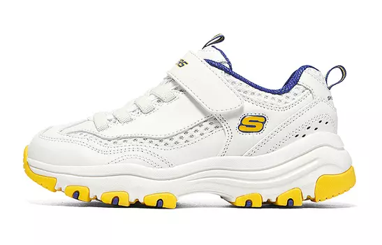 Кроссовки Skechers Kids Lifestyle Shoes GS Low-top White/Yellow