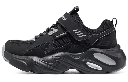 Кроссовки Skechers Kids Lifestyle Shoes GS Low-top Black/Gray, черный/серый