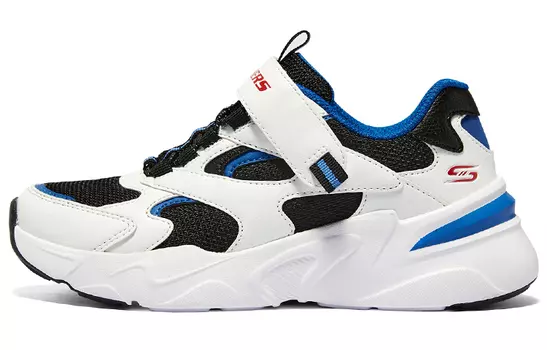 Кроссовки Skechers Kids Lifestyle Shoes GS Low-top White Black Navy Blue, белый/синий