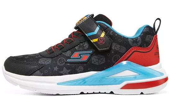 Кроссовки Skechers Kids Lifestyle Shoes GS Low-top Black/Red/White, черный/красный