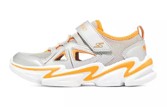 Кроссовки Skechers Kids Lifestyle Shoes GS Low-top Silver/orange