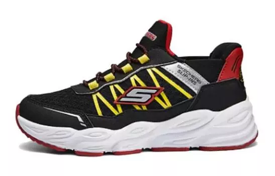Кроссовки Skechers Kids Lifestyle Shoes GS Low-top Black/Red, черный/красный