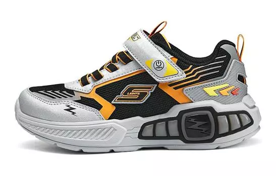 Кроссовки Skechers Kids Lifestyle Shoes GS Low-top Silver/Black, черный