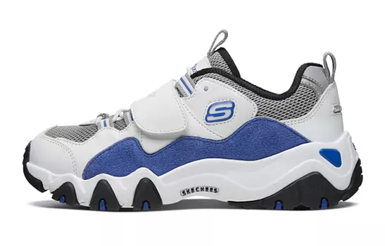 Кроссовки Skechers Kids Lifestyle Shoes GS Low-top White/Royal Blue/Fern Green