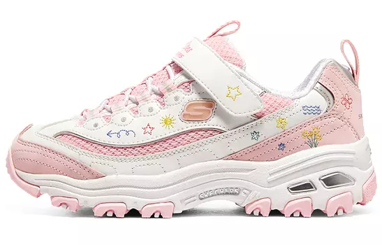 Кроссовки Skechers Kids Lifestyle Shoes GS Low-top Pink/white