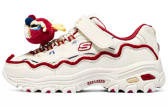 Кроссовки Skechers Kids Lifestyle Shoes GS Low-top White/Red, белый/красный