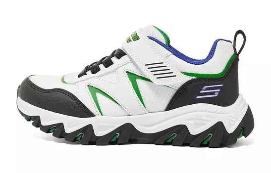 Кроссовки Skechers Kids Lifestyle Shoes GS Low-top White/Green, зеленый
