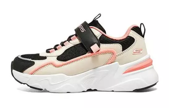Кроссовки Skechers Kids Lifestyle Shoes GS Mid-top Beige/Black, бежевый/черный