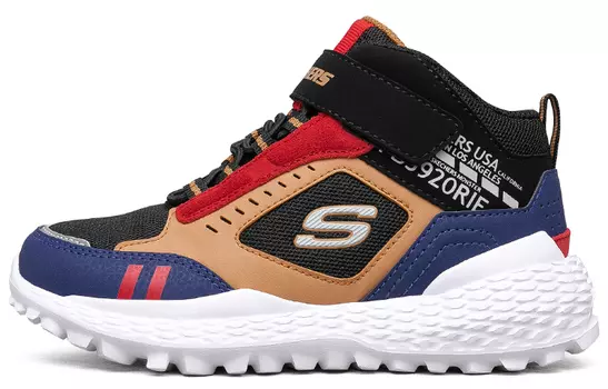 Кроссовки Skechers Kids Lifestyle Shoes GS Mid-top Black/Blue, черный/синий