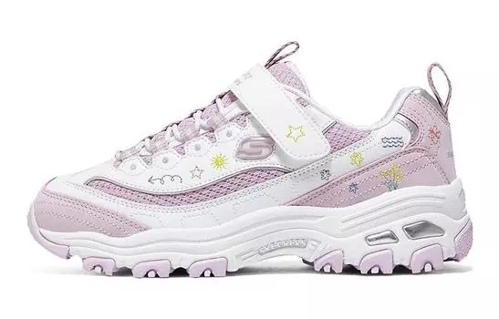 Кроссовки Skechers Kids Lifestyle Shoes GS Mid-top White/Purple, фиолетовый