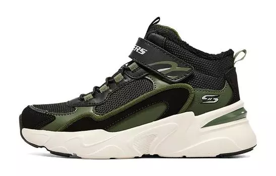 Кроссовки Skechers Kids Lifestyle Shoes Kids High-top Green, зеленый