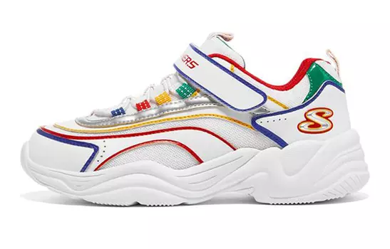 Кроссовки Skechers Kids Lifestyle Shoes Kids Low-top White/Multicolor