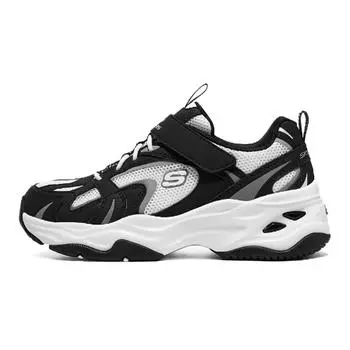 Кроссовки Skechers Kids Lifestyle Shoes Kids Low-top Black/White, черный/белый