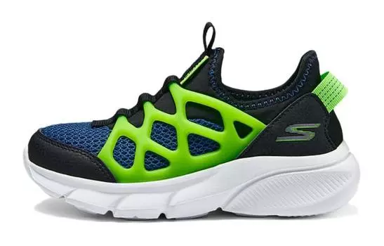 Кроссовки Skechers Kids Lifestyle Shoes Kids Low-top Black/Green, черный/зеленый
