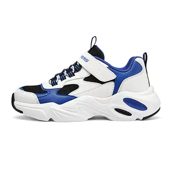 Кроссовки Skechers Kids Lifestyle Shoes Kids Low-top White/Black/Blue, белый/черный