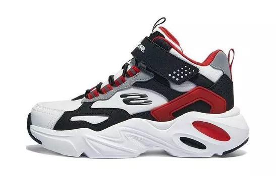 Кроссовки Skechers Kids Lifestyle Shoes Kids Low-top White, Black, Red, черный/белый/красный
