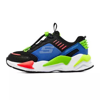 Кроссовки Skechers Kids Lifestyle Shoes Kids Low-top University Blue/Black/White, черный/мультиколор