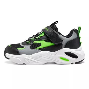 Кроссовки Skechers Kids Lifestyle Shoes Kids Low-top Black/Green, черный/зеленый