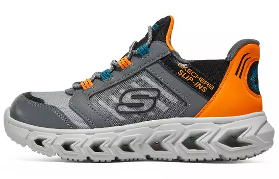 Кроссовки Skechers Kids Lifestyle Shoes Kids Low-top, серый/оранжевый