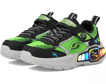 Кроссовки SKECHERS KIDS Light Storm 3, цвет Black/Lime