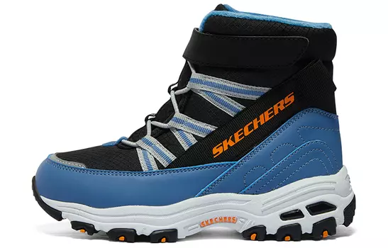 Кроссовки Skechers Kids Outdoor Shoes GS, черный/голубой