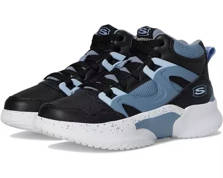 Кроссовки SKECHERS KIDS Skx Court Hype 406073L, цвет Black/Grey