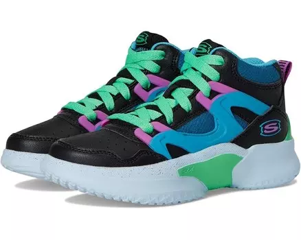 Кроссовки SKECHERS KIDS Skx Court Hype 406073L, черный/мульти