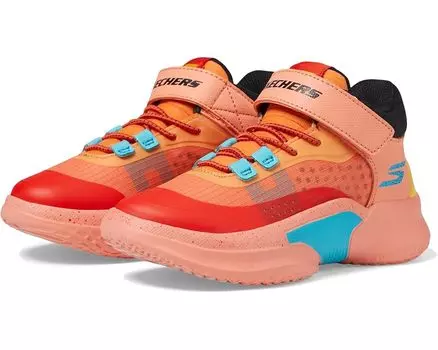 Кроссовки SKECHERS KIDS Skx Court Hype, цвет Orange/Multi