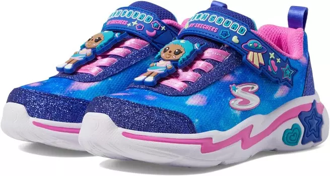 Кроссовки SKECHERS KIDS Snuggle Sneaks, цвет Navy/Multi