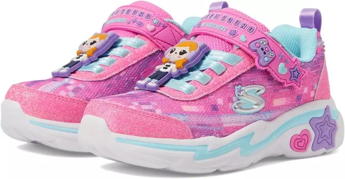 Кроссовки SKECHERS KIDS Snuggle Sneaks, цвет Pink/Multi