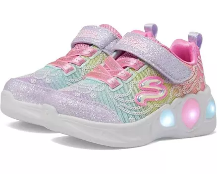 Кроссовки SKECHERS KIDS Sport Lighted-Lighted Princess 302686N, разноцветный