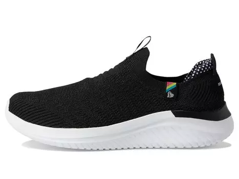 Кроссовки SKECHERS KIDS Sport - Ultra Flex 3.0-Happy Brights 302244L (Little Kid/Big Kid), черный