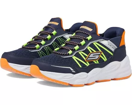 Кроссовки SKECHERS KIDS Turbo Tread 403836L, цвет Navy/Orange
