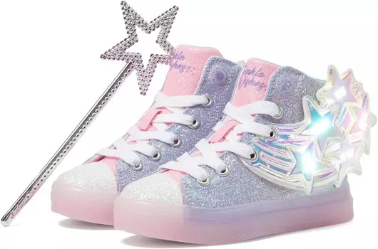 Кроссовки SKECHERS KIDS Twi-Lites 2.0 - Magical Wish, цвет Lavendar/Pink