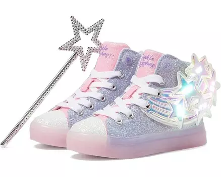 Кроссовки SKECHERS KIDS Twi-Lites 2.0 - Magical Wish, цвет Lavendar/Pink